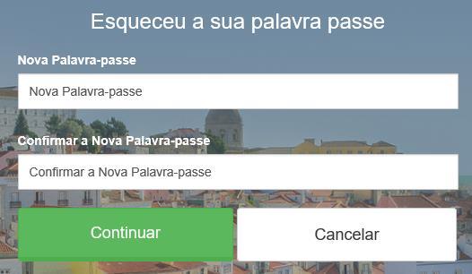 (cole o código para a caixa Código de Caso o código dê erro ou não seja válido, clique em Enviar novo código