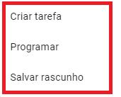 A atividade Tarefa com teste possui as mesmas funcionalidades da Tarefa. No entanto, nessa opção é possível utilizar o Formulário Google para a realização da atividade.