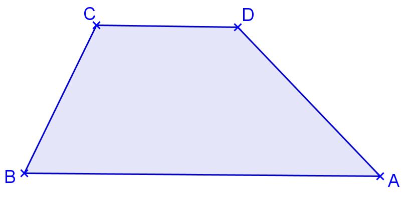 Os trapézios se classificam em: - Escaleno: quando os lados não-paralelos não são congruentes -