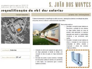 Área de intervenção: 690 m 2 Póvoa de Santa Iria Designação: Instalação de Rede Wireless para