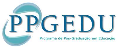 UNIVERSIDADE FEDERAL DO RIO GRANDE INSTITUTO DE EDUCAÇÃO PROGRAMA DE PÓS-GRADUACAO EM EDUCAÇÃO EDITAL DE SELEÇÃO 2/2013 O Programa de Pós-Graduação em Educação torna público o Edital de Seleção que