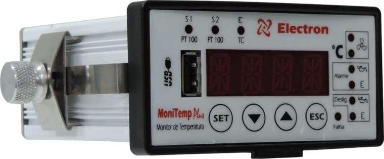 Proteção dos transformadores de potência e de distribuição conforme ANSI 49I e 49 Monitoramento da temperatura ambiente, do óleo e de 1 enrolamento conforme IEC 354-1991, IEEE std C57.