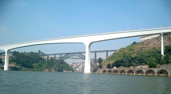 Ponte Ferroviária São João no Porto, PORTUGAL REFER - Rede