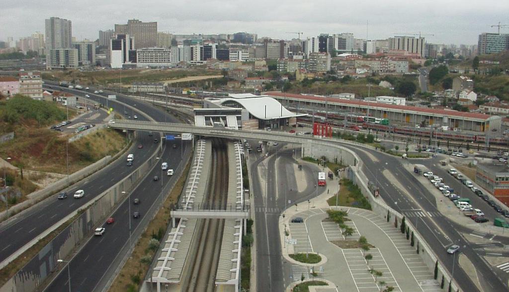 Eixo Ferroviário Norte-Sul, Estação Campolide, PORTUGAL REFER - Rede Ferroviária Nacional