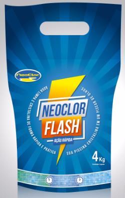 NOVIDADES NEOCLOR FLASH Fácil de usar pois dispensa