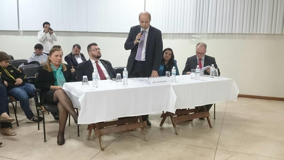 DEBATE E ASSINATURA DO TERMO DE