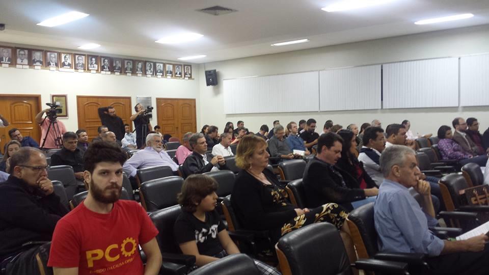 Evento na OAB - Debate e Assinatura do Plano