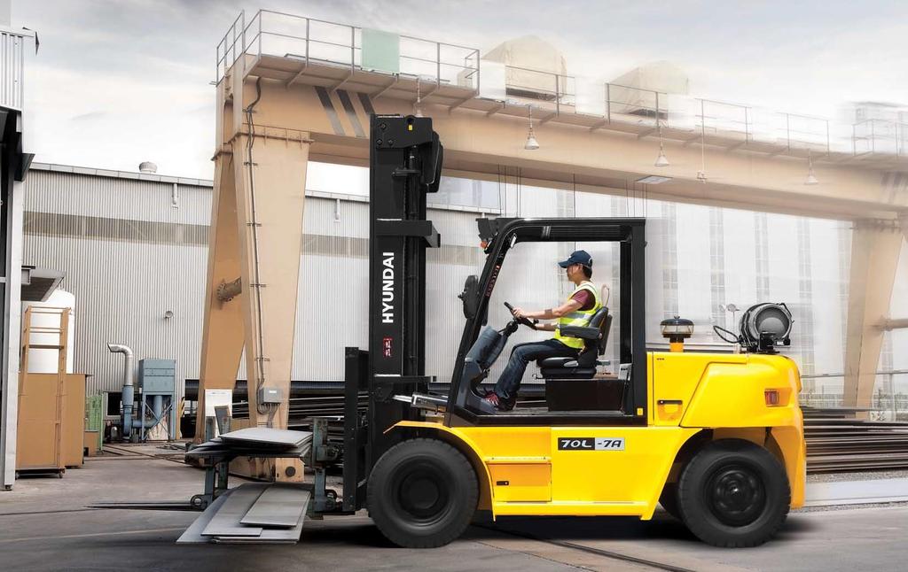 FORKLIFT Modeloo de Excelência Além dos Limites Hyundai apresenta uma nova linha de