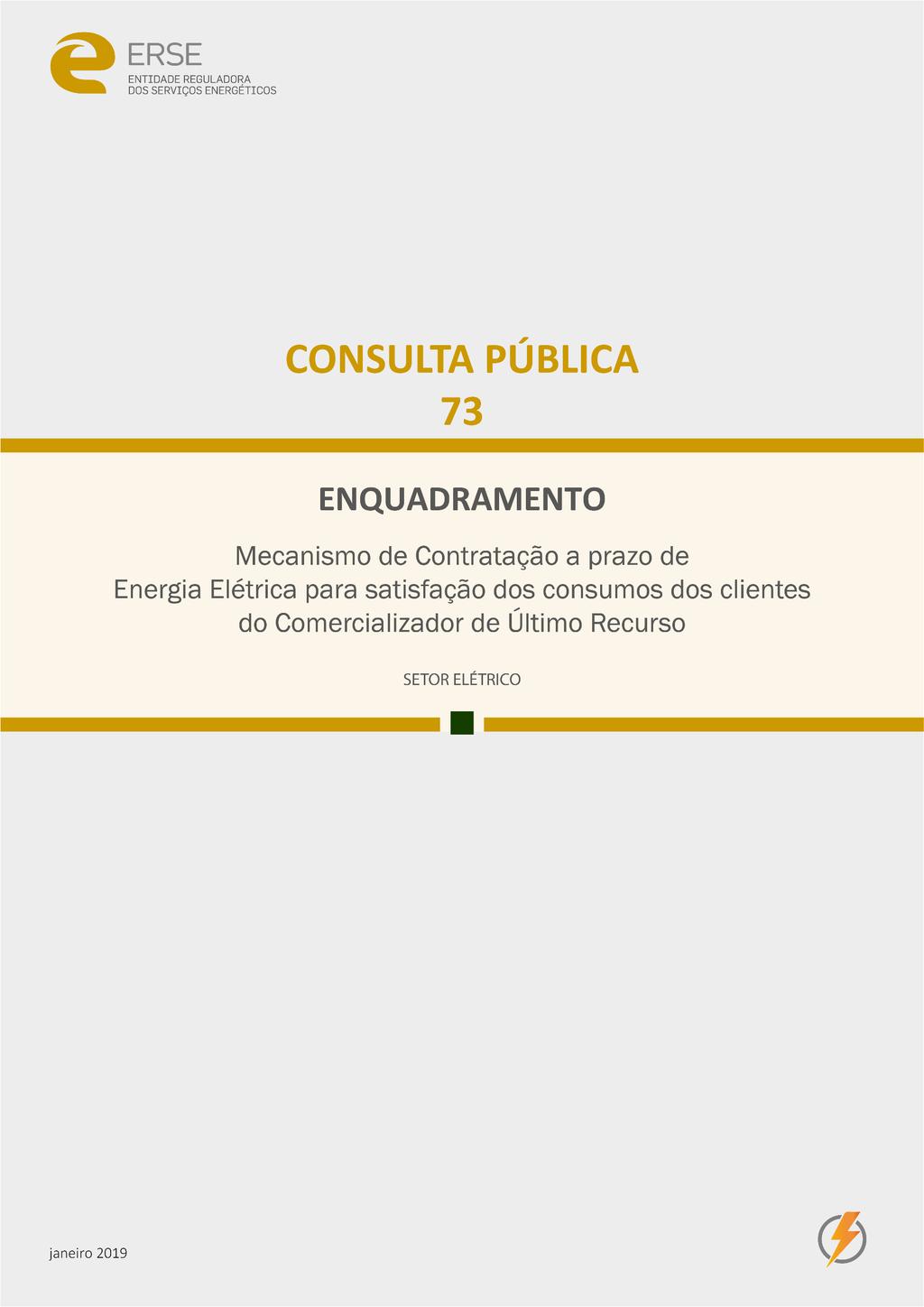 CLIENTES DO COMERCIALIZADOR DE ÚLTIMO RECURSO