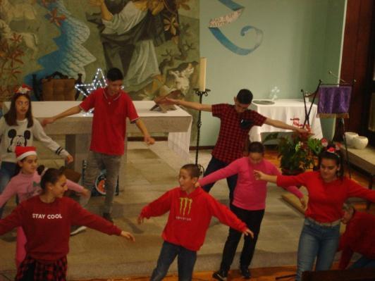 Na parte da tarde, na Igreja paroquial