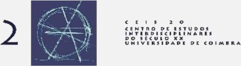 Centro de Estudos Interdisciplinares do Século XX - CEIS20 ISBN 978-972-8627-75-1 ACESSO https://purl.