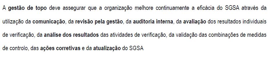 8 Validação, Verificação e Melhoria do