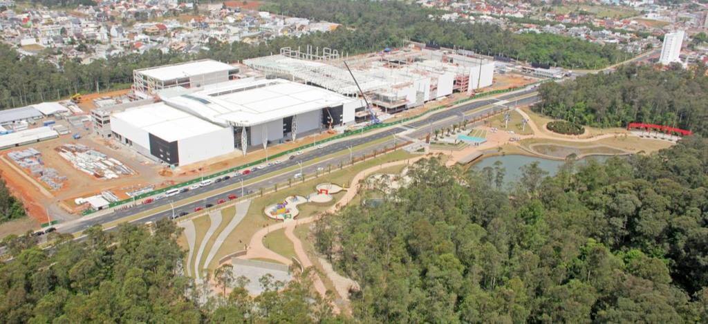 ParkShoppingCanoas em construção (Set/16) Sobre o ParkShoppingCanoas: localizado no estado do Rio Grande do Sul, na cidade de Canoas, o projeto foi oficialmente anunciado em junho de 2015.