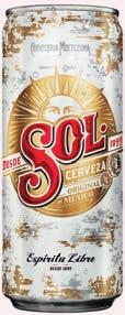 ml 3, 59 Cerveja Sol Lata 310 ml 2, 49