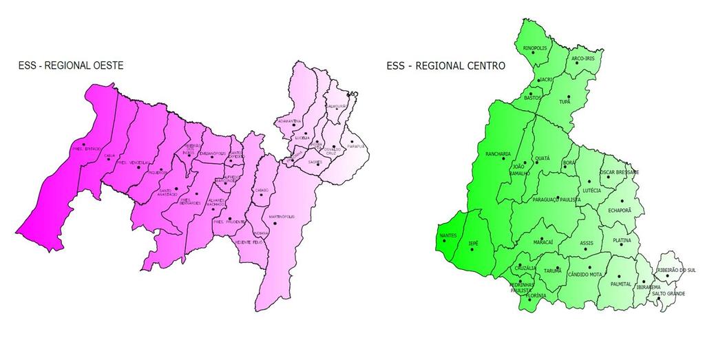 1. ÁREA AFETADA No dia 18 de outubro de 2018, registrou-se na área de concessão da Energisa Sul-Sudeste (ESS) eventos climáticos severos, afetando as regionais Oeste (região de Presidente Prudente) e