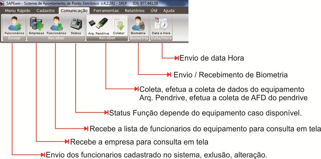 Caminho Localize onde fica o arquivo de coleta do equipamento com o numero serial correto cadastro. Lembrando cada Relógio deve Ter o seu Arquivo Texto. Não e permitido o cadastro de *.