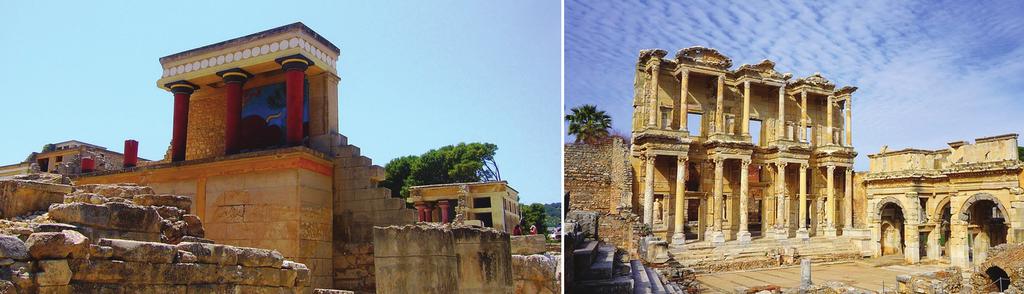 04 de Maio de 2019 Sábado SANTORINI - CRETA Chegada na ilha de Creta. Desembarque e partida para visitarmos o Palácio de Cnossos, que foi a capital da civilização minóica pré-histórica.