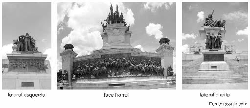 monumento, passaram a figurar os inconfidentes mineiros (1789); na lateral direita, os revolucionários pernambucanos (1817).