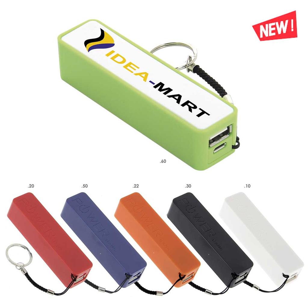 09407 Keychain power bank 2200mAh 50-99 u. 100-249 u. 250-499 u. 500-999 u. 1000-1999 u. 2000-4999 u. + 5000 u. SP 1C. (**) 6.02 5.46 5.18 5.08 5.02 4.