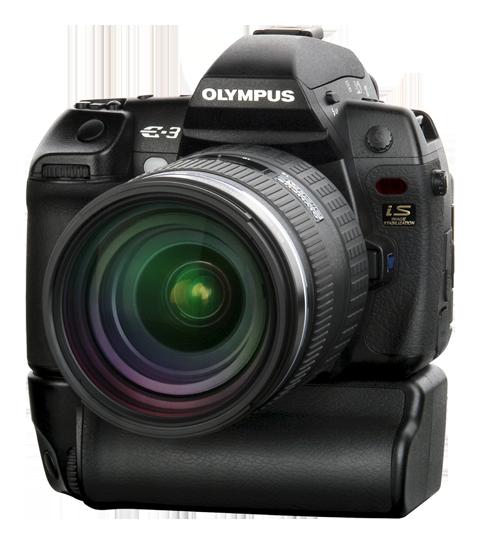 está: A nova câmara profissional do Olympus E-System baseada no standard Quatro Terços.