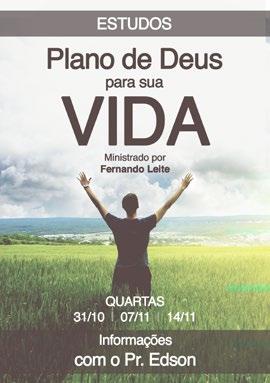 PROGRAMAÇÕES Referendo liderança 2019/2020 Igreja Fonte A cada dois anos, na Fonte, temos a oportunidade de reavaliarmos se nossos líderes (pastores, anciãos, coordenadores e diáconos) estão