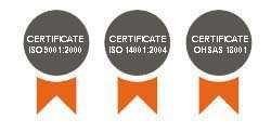 The certifications 09 Recognition of the quality of our work and the precision of every detail is, first of all and for all of us, a moral