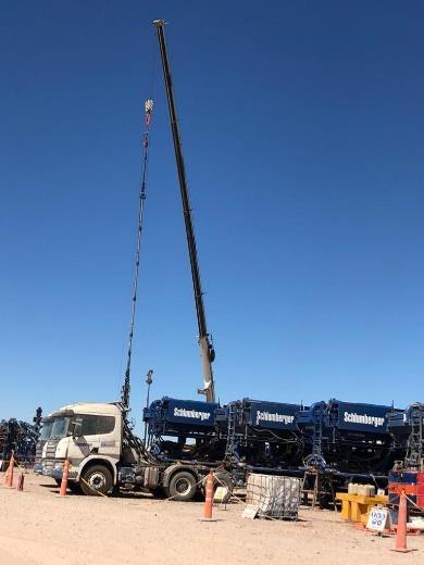 Fraturamento hidráulico na Argentina 2018 Produção Shale gas - 24 milhões de m 3 /dia Shale + Tight