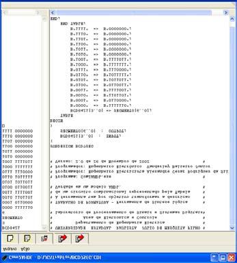 muitas outras informações; Layout: O layout é também conhecido por Place e Route. Este passo produz uma descrição exata do dispositivo físico final.