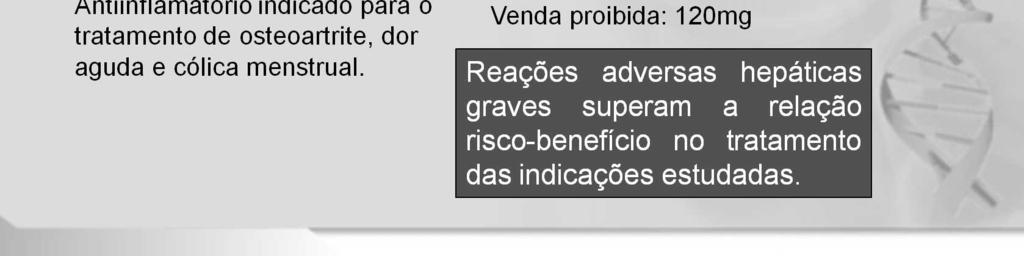 O Arcoxia teve seu registro revogado somente para a