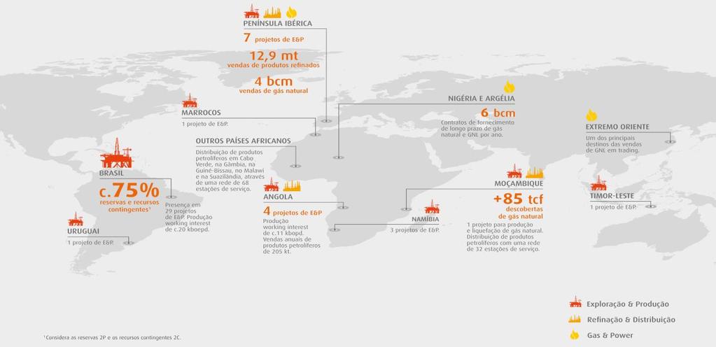 3 32 Galp Energia: energia em movimento QUEM SOMOS Empresa integrada de energia focada no desenvolvimento do negócio de exploração e produção, com um portefólio de ativos que permitirá um crescimento