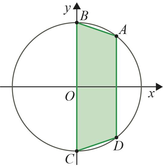 3 Apresenta o resultado na forma de intervalo de números reais. 1.3. Representa através de uma equação, na forma reduzida, a circunferência de centro T e que passa em O. 1.4.