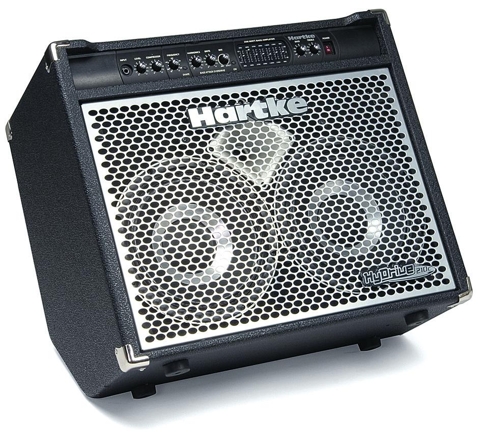 br FLORENCE MUSIC O amplificador combo para contrabaixo Hydrive 210C da Hartke, distribuído pela Florence Music, possui toda a potência e timbre com que os baixistas sempre sonharam.