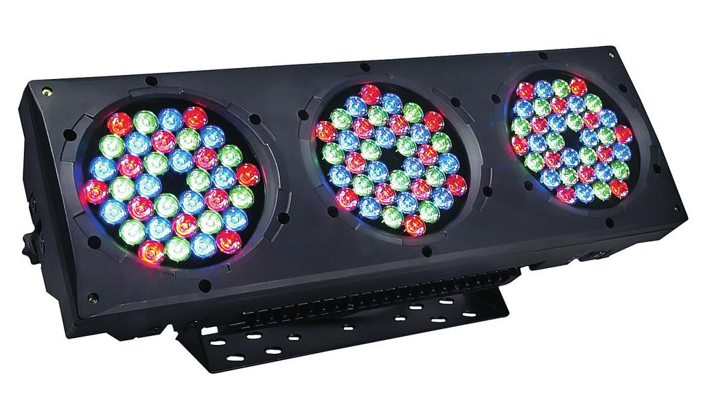 br EQUIPO A Equipo traz para incrementar ainda mais a sua iluminação o Colorado 6, da Chauvet, um LED washlight de 3, 9 ou 12 canais DMX-512 (com endereçamento de identificação).