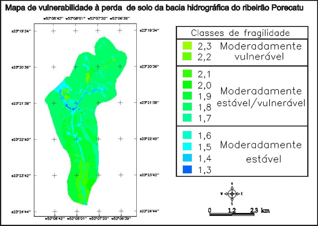 m). Aquisição de carta topográfica do município de Mandaguaçu, folha SF- 22-Y-DI-4 na escala de 1:50.