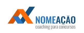 Termos de uso e condições de prestação de serviços Pelo presente contrato de prestação de serviços, a NOMEAÇÃO COACHING E MENTORIA PARA CONCURSOS LTDA - ME, neste ato denominada NOMEAÇÃO COACHING, e