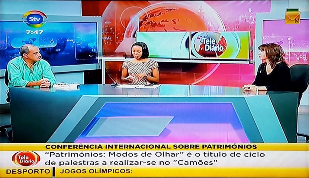 23 de agosto, Soico Televisão [STV]: Entrevista em direto no jornal nacional a Margarida Calafate Ribeiro