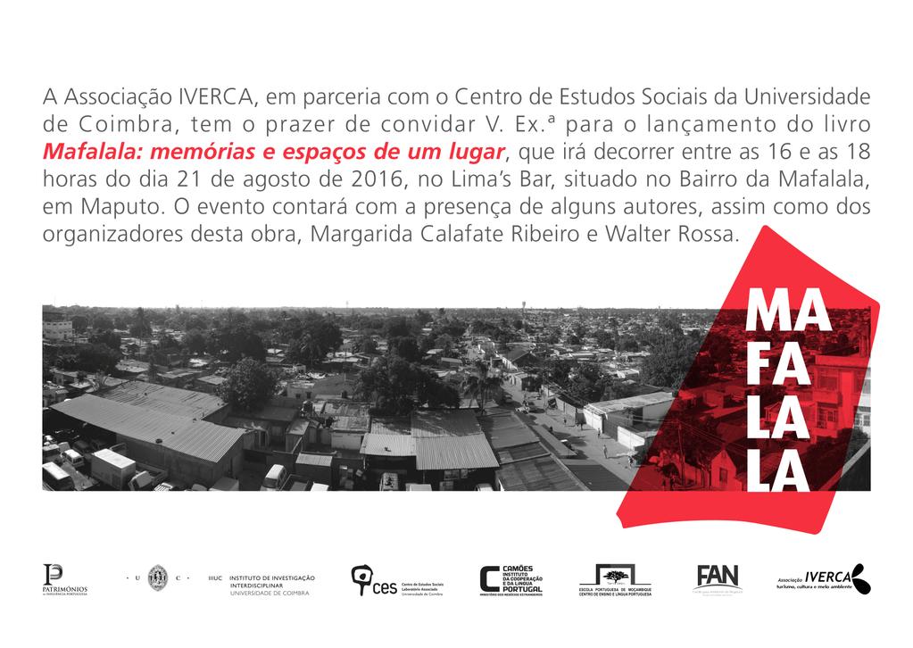Impacto: O cartaz foi fixado em várias associações da capital moçambicana e divulgado nos meios de comunicação social locais e nacionais.