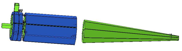 blocos por meio de divisão, junção, definições de borda, modificações das faces e movimentos nos vértices;