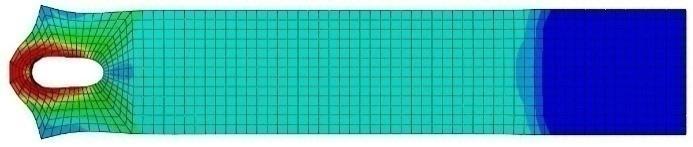 A comparação do resultado experimental e numérico é apresentado na Tabela 19.