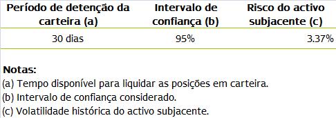 A composição da carteira de acções do Fundo em 30 de Junho de 2012 e 2011, assim como as operações extrapatrimoniais realizadas e a posição de risco não coberta, são as que a