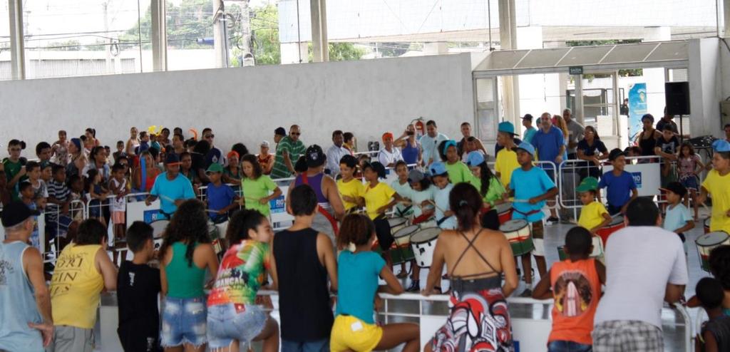 Participação do Núcleo do Caju no encerramento das atividades da rede local na Vila Olímpica do Caju.