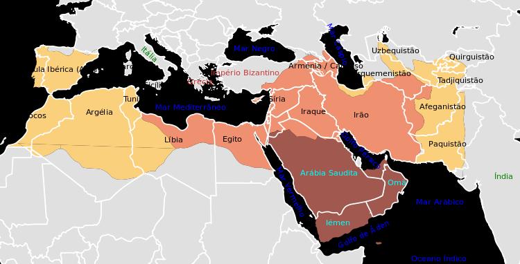 O Mundo árabe após a morte de Maomé Maomé