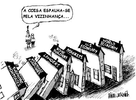 Porém, se a ponta (o tomador) não consegue pagar sua dívida inicial, ele dá início a um ciclo de nãorecebimento por parte dos compradores dos títulos.