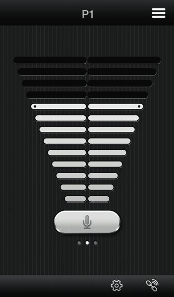 Funcionalidade do aplicativo SmartRemote Beltone 1 3 1. Ajuste ou silencie o volume em seus aparelhos auditivos wireless. Ajuste ou silencie o nível de volume nos seus acessórios sem fio. 2.