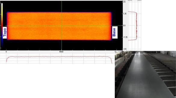 A condutividade térmica da carepa é da ordem de 0,2 W/m C, muito inferior à condutividade térmica do aço, que é de cerca de 35 W/m C na temperatura de 800 C.