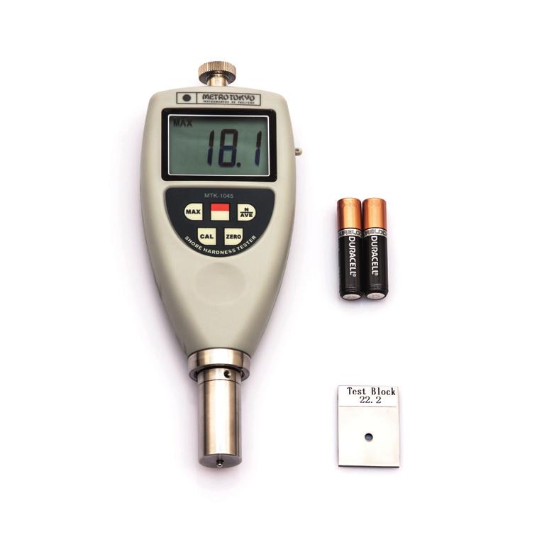 Atende as normas: DIN 53505, ASTM D2240, ISO 868, ISO 7619, JIS K7215. Permite utilização tanto em laboratório quanto em chão de fábrica.