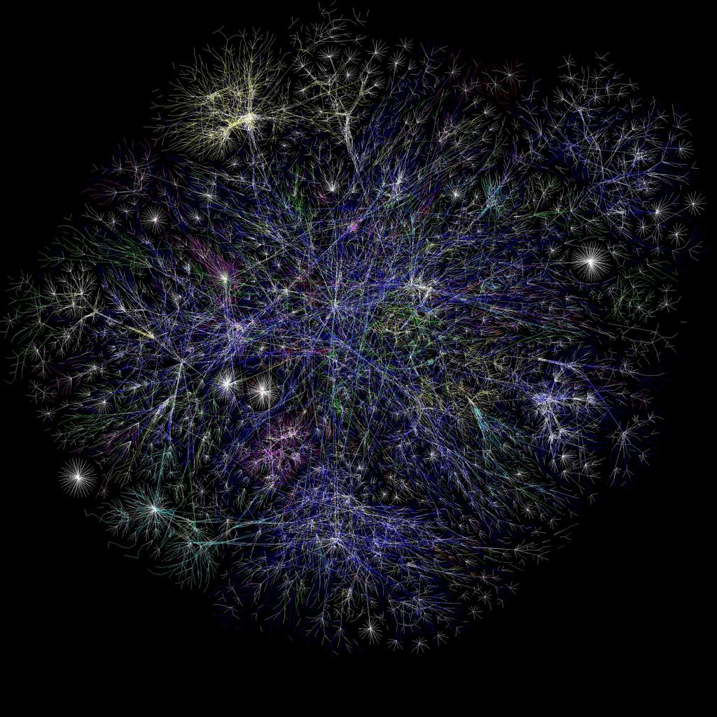 Conectividade na Internet Internet: rede de redes Conectividade entre AS (sistemas autônomos) Robustez: conectividade