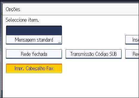 2. Outras Funções de Transmissão Por exemplo, se guardar o nome do seu departamento numa indicação e o nome da sua organização noutra, poderá utilizar a primeira quando enviar faxes internos e a