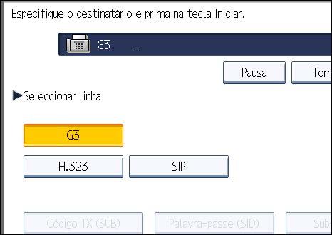 7. Funções do Fax Transferir Ficheiro na Memória Se a impressora tiver parado de funcionar ou se tiver ficado sem toner ou papel, poderá transferir os ficheiros em memória de fax para outro