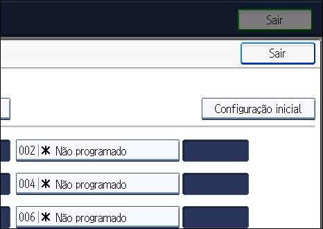 7. Funções do Fax Seleccionar [Igual às defin básicas] resulta na mesma definição efectuada para "Bandeja de papel" em "Modo recepção".